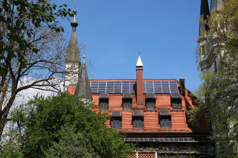 Orden der Templer München Photovoltaikanlage